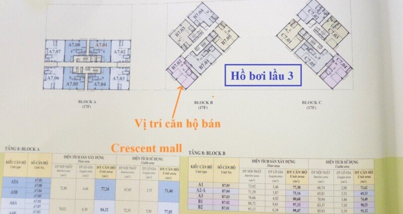 mat bang vi tri can ho ban 810x430 - Giá mua bán căn hộ 3pn Block B Chung cư Scenic Valley 2 Phú Mỹ Hưng Quận 7 T10/2024