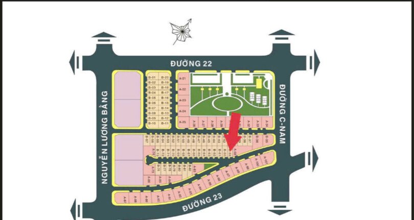 mat bang vi tri nha biet thu ban tai khu pho nam thong 2 phu my hung quan 7 810x430 - Giá mua bán nhà Biệt thự nguyên căn Khu Nam Thông 2 Phú Mỹ Hưng Quận 7 T10/2024