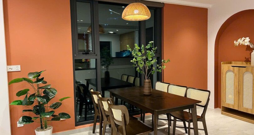 phong an sang trong 810x430 - Giá cho thuê căn hộ 3 phòng ngủ Block B Chung cư Cardinal Court Phú Mỹ Hưng Quận 7 T10/2024