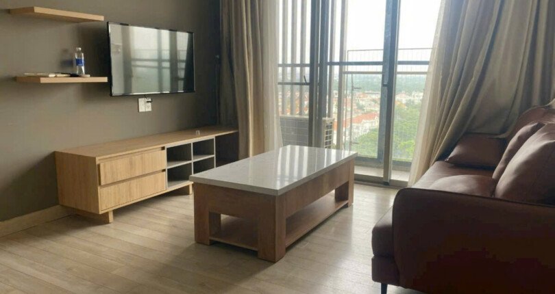 phong khach 810x430 - Giá mua bán căn hộ 3pn view Biệt thự Chung cư Hưng Phúc Happy Residence Quận 7 T10/2024