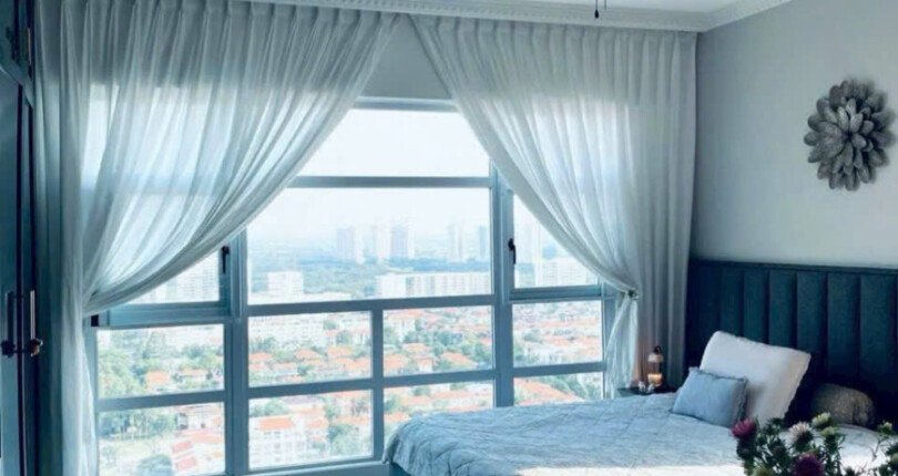 phong ngu penthouse ban 810x430 - Giá mua bán căn hộ Penthouse Chung cư Happy Valley Quận 7 T10/2024