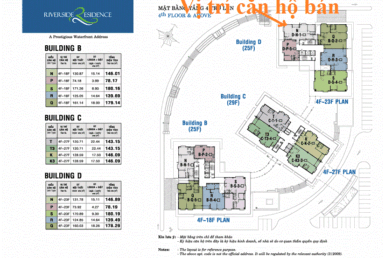 Mua bán căn hộ 3pn Block D view sông Chung cư Riverside Residence Quận 7 T10/2024