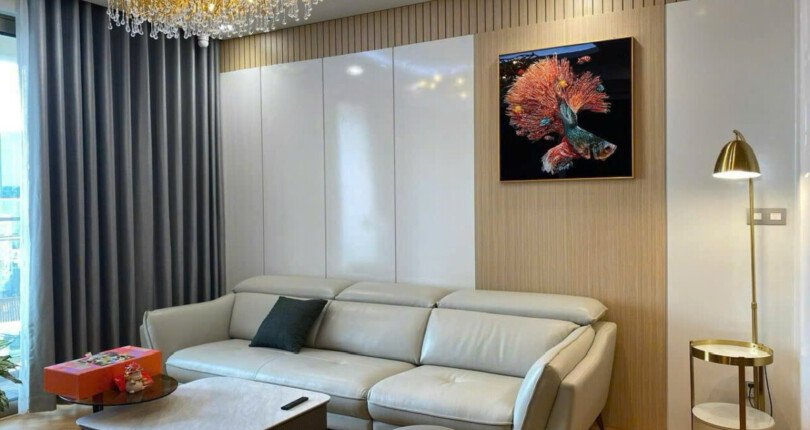 z5986804723448 1a8cc6669a8440b9259daa85cf89aec9 810x430 - Cho thuê chung cư Midtown M8 tầng 12A 124m 3pn 2wc