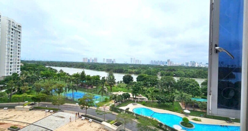 can ho truc dien tin ich ho boi noi kdc 810x430 - Giá mua bán căn hộ 2 phòng ngủ chung cư Riverside Residence Quận 7 T11/2024