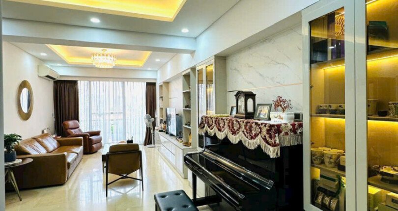 goc phong khach va phong sinh hoat chung 810x430 - Giá cho thuê căn hộ 3 phòng ngủ Block B chung cư Garden Plaza 1 Phú Mỹ Hưng Quận 7 T11/2024