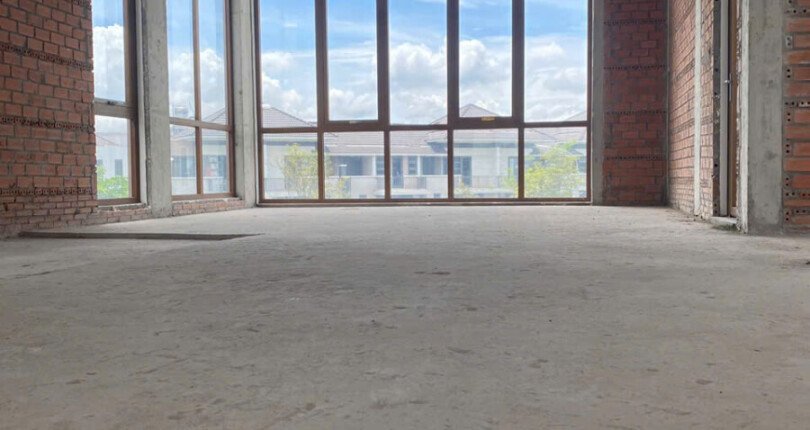 hien trang nha ban ban giao tho 810x430 - Giá mua bán nhà Biệt thự nguyên căn Kdc Lavila Derio mặt Đường số 8 Nhà Bè T11/2024