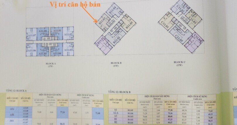 mat bang vi tri can ho ban 5 810x430 - Giá mua bán căn hộ 2 phòng ngủ Block B Chung cư Scenic Valley 2 Quận 7 T11/2024