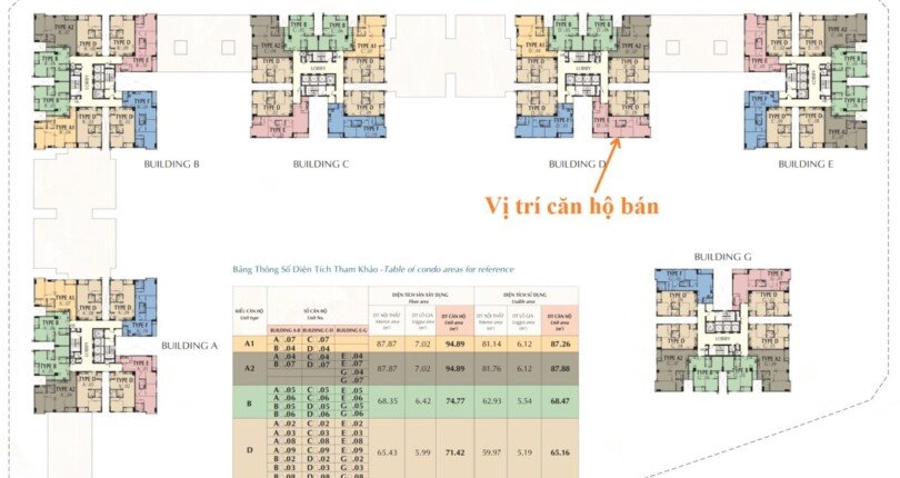mat bang vi tri can ho ban 8 810x430 - Giá mua bán căn hộ 3 phòng ngủ block D chung cư Saigon South Residence Nhà Bè T11/2024