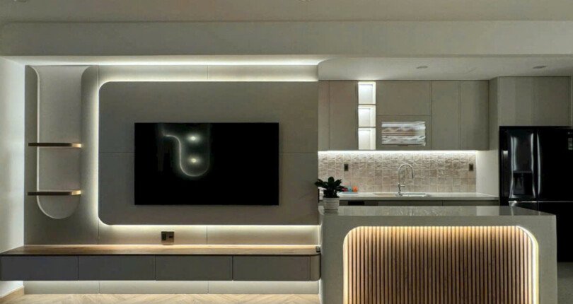 phong khach can ho 810x430 - Giá cho thuê căn hộ 3 phòng ngủ chung cư Riverpark Residence Phú Mỹ Hưng Quận 7 T11/2024