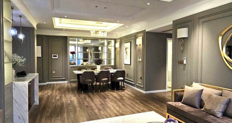 phong khach can ho ban 15 810x430 - Giá mua bán căn hộ 3 phòng ngủ block B chung cư Riverpark Residence Quận 7 T11/2024