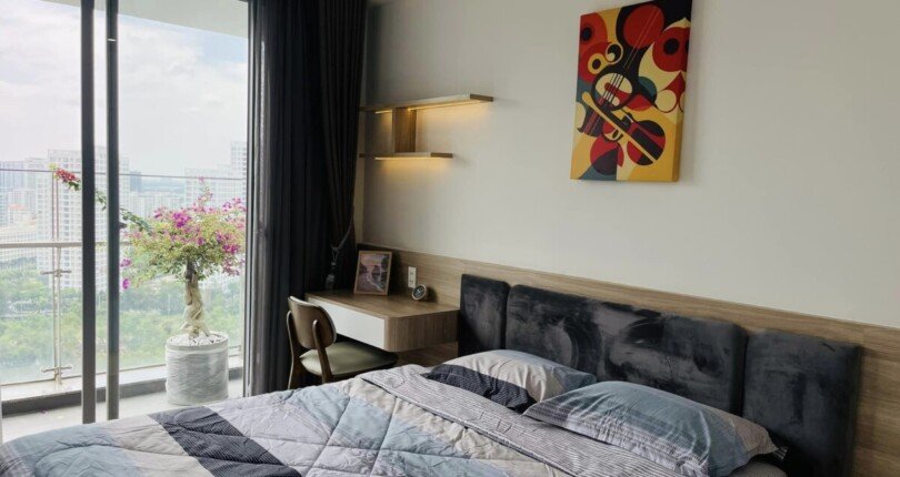 phong ngu can ho can ban 5 810x430 - Bán căn hộ chung cư Green Valley, diện tích 125m2, giá 10.3 tỷ, đầy đủ nội thất, nhà đẹp.