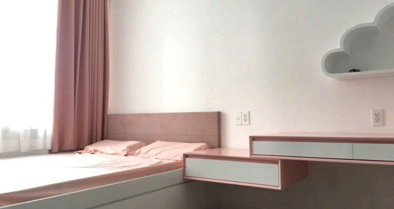 phong ngu nho can ho ban 2 810x430 - Giá mua bán căn hộ 3pn view biệt thự chung cư Hưng Phúc Happy Residence Q7 T11/2024