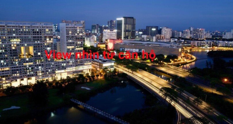 view can ho ban dem 810x430 - Giá mua bán căn hộ số 02 Block H chung cư Happy Valley Phú Mỹ Hưng Quận 7 T11/2024