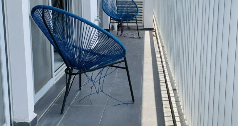 ban cong phong khach va phong ngu 810x430 - Giá cho thuê căn hộ 4 phòng ngủ block A chung cư Scenic Valley 1 Phú Mỹ Hưng Quận 7 T12/2024