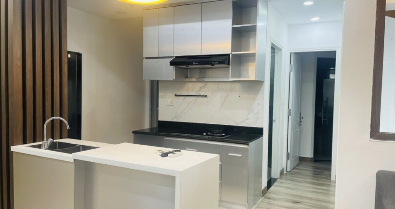 bep can ho ban 2 810x430 - Cho thuê căn hộ chung cư Scenic Valley 1, 70m2, tầng trung , giá 17tr500/tháng, đầy đủ nội thất.