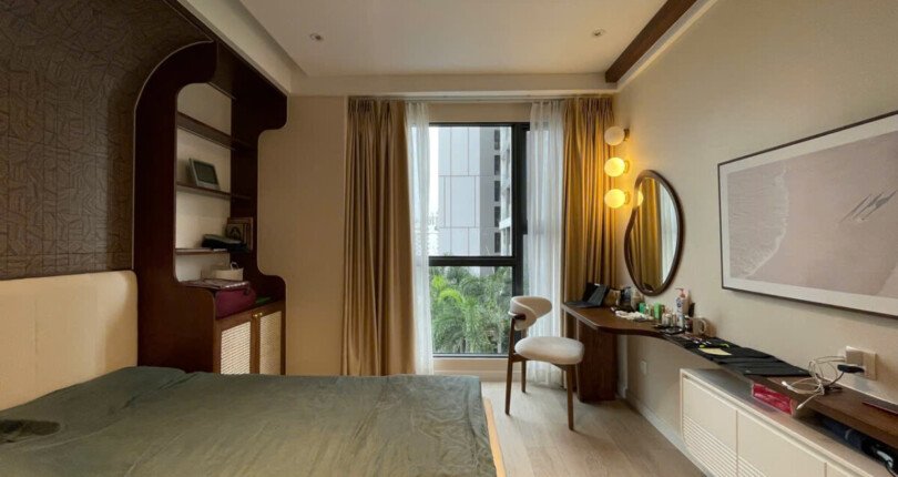 can ho co 3 phong ngu hoan thien noi that nhu hinh 810x430 - Giá cho thuê căn hộ 3pn block A chung cư The Antonia Quận 7 T12/2024