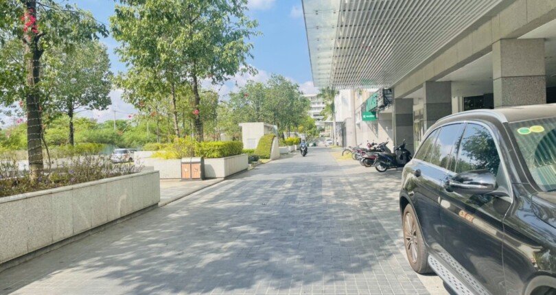 duong phia truoc rong rai 810x430 - Giá mua bán Shophouse block B chung cư Scenic Valley 2 Phú Mỹ Hưng Quận 7 T12/2024