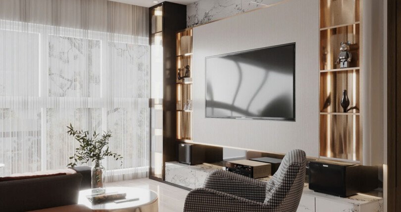 goc phong khach 2 810x430 - Giá mua bán căn hộ 3pn block H-01 chung cư Happy Valley Quận 7 T12/2024