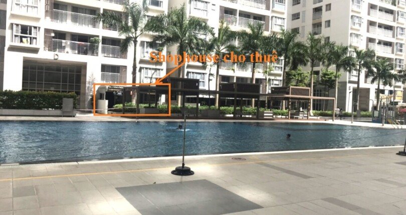 hinh anh shophouse cho thue lien ke ho boi noi khu 810x430 - Giá cho thuê Shophouse D0.01 Chung cư Scenic Valley 1 Phú Mỹ Hưng Quận 7 T12/2024