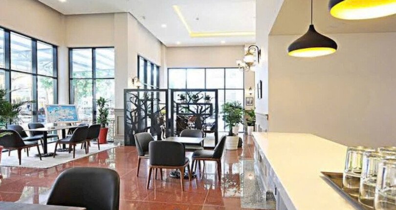 khong gian sanh le tan tang tret 810x430 - Giá mua bán tòa nhà khách sạn Twins Hotel nội khu Hưng Phước 3 Phú Mỹ Hưng Quận 7 T12/2024
