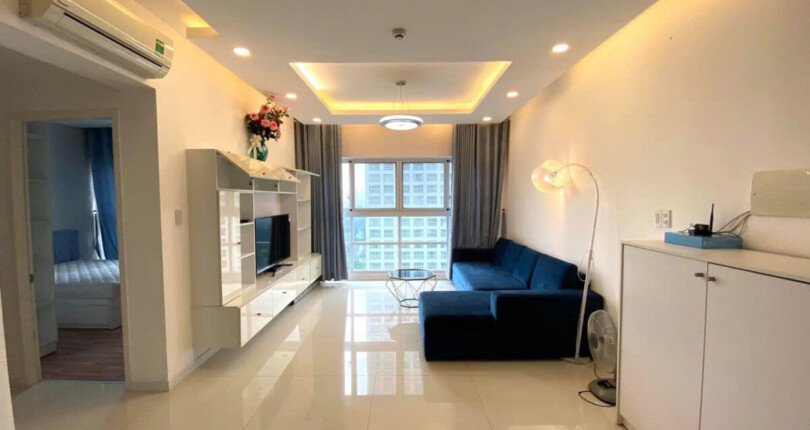phong khach can ho ban 27 810x430 - Giá mua bán căn hộ 3pn K.04 chung cư Happy Valley R18 Quận 7 T12/2024