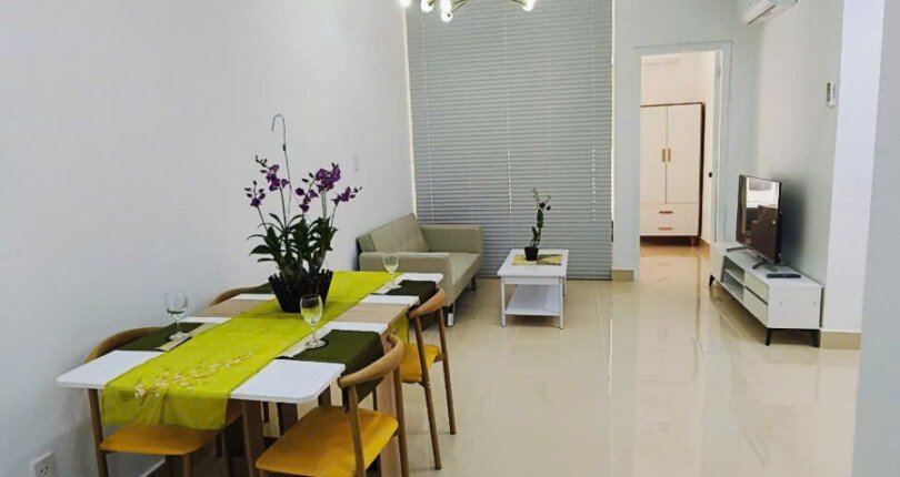 phong khach can ho cho thue 6 810x430 - Cho thuê căn hộ chung cư Sky Garden 3, 56m2, 02pn, giá 14tr/tháng, nội thất đầy đủ , xem nhà dễ.