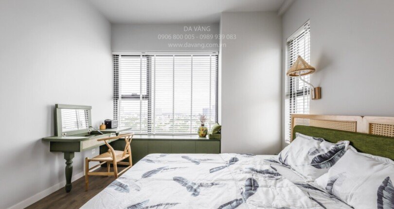 phong ngu hoan thien noi that 1 810x430 - Giá mua bán căn hộ 3 phòng ngủ block B chung cư Hưng Phúc Premier Quận 7 T12/2024