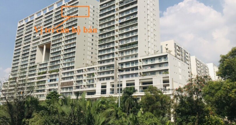 vi tri can ho ban 810x430 - Giá mua bán căn hộ 3pn block B chung cư Scenic Valley 1, căn góc, lầu cao, view sông