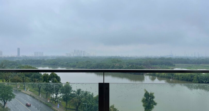 view ban cong can ho ban 2 810x430 - Giá mua bán căn hộ 3pn 164m2 chung cư The Panorama 3 Quận 7 T12/2024