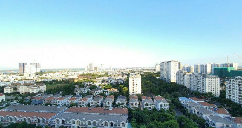 view can ho ban 1 810x430 - Giá mua bán căn hộ 2pn Block D chung cư Midtown M7 Phú Mỹ Hưng Quận 7 T12/2024