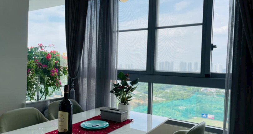 view phong an can ho ban 810x430 - Giá mua bán căn hộ 3 phòng ngủ block D chung cư Green Valley Quận 7 T12/2024