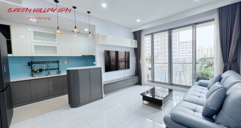 z6096741308588 e4ec1462a0e3be62a33e970c62067113 810x430 - Cho thuê căn hộ Green Valley 89m 2 phòng full nội thất giá 25 triệu/tháng