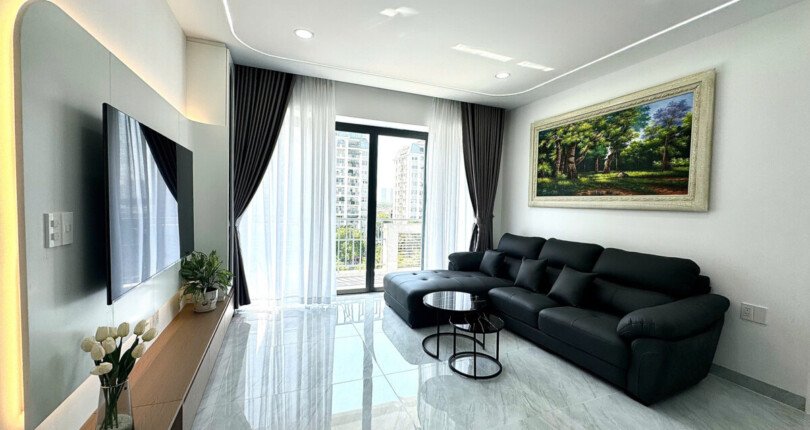 z6130022097041 e9ab09ebc6050969e998e840223b7418 810x430 - Cho thuê căn hộ Cảnh Viên 1 PMH Q7 120m 3 phòng full đồ giá 38 triệu/tháng