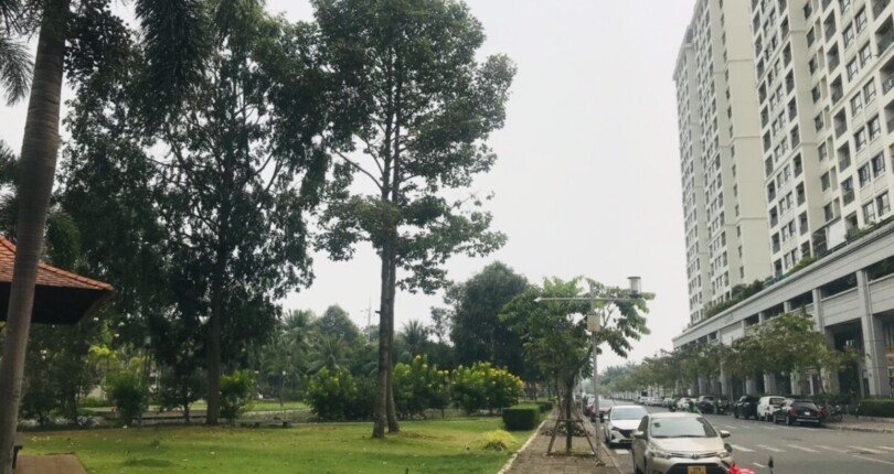 cong vien nam vien lien ke chung cu nam phuc le jardin quan 7 810x430 - Giá mua bán căn hộ 3 phòng ngủ Block B số 03 chung cư Nam Phúc Le Jardin Quận 7 T1/2025