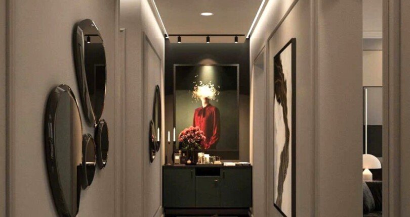 hanh lang phong ngu 810x430 - Giá mua bán căn hộ 3 phòng ngủ A.03 chung cư Riverpark Premier Quận 7 T1/2025