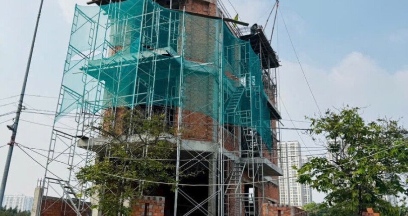 hien trang kdc dang cho phep xay dung 810x430 - Giá mua bán đất nền Khu dân cư Lotus Residence phường Phú Thuận Quận 7 T1/2025