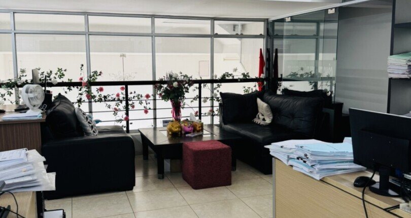 hien trang van phong cho thue 810x430 - Giá cho thuê văn phòng đường Phan Khiêm Ích phường Tân Phong Quận 7 T1/2025