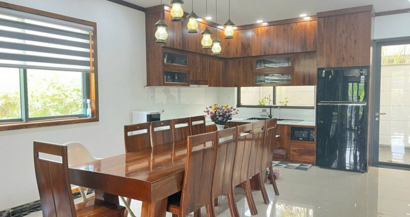 khu vuc phong an va bep 810x430 - Giá cho thuê nhà Biệt thự nguyên căn Đường số 3 kdc Nine South Estates Nhà Bè T1/2025