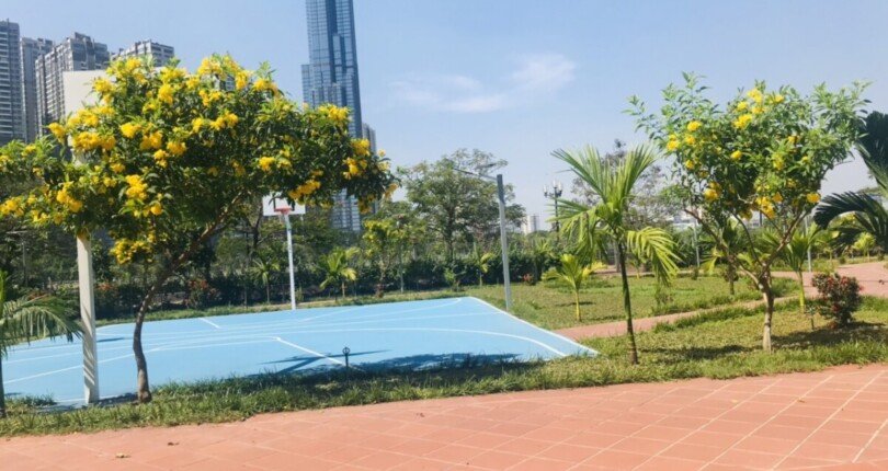tien ich san bong ro noi khu du an 810x430 - Giá mua bán đất nền Biệt thự nội khu River Mark Trần Não Thành phố Thủ Đức t1/2025