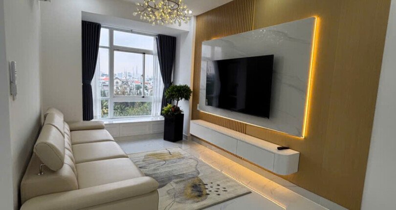 ban can ho skt garden 3 2 810x430 - Bán căn hộ Sky Garden 3. Căn góc 85m2 Nhà đẹp- Nội thất mới như hình- View trực diện sông- 3 Phòng-2wc- Giá 5.890 Tỷ