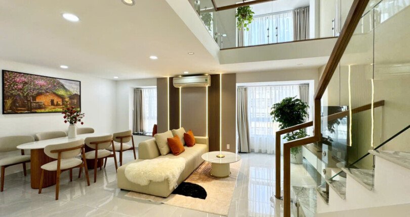ban can ho sky garden 1 13 810x430 - Bán căn hộ Duplex Sky Garden 1. DT 100m2 Nội thất mới 100%. Thiết kế 3 Phòng-2wc- Giá bán 6.5 Tỷ