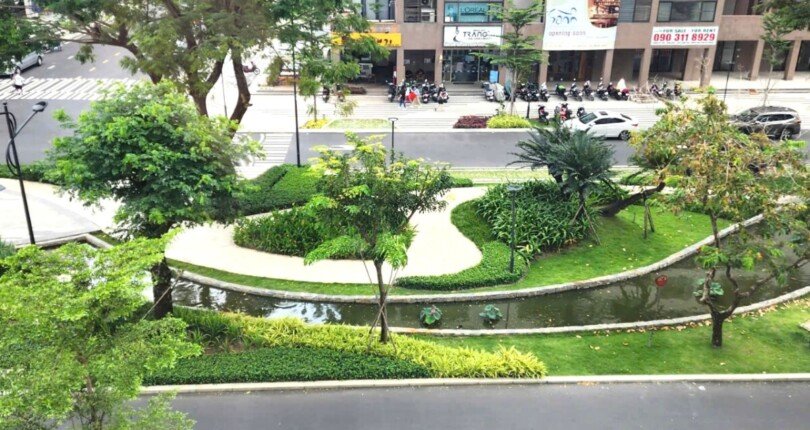 can ho ban truc dien ton dat tien 810x430 - Giá mua bán căn hộ 3pn kiểu DC1 chung cư Garden Plaza 1 Quận 7 view Tôn Dật Tiên T2/2025