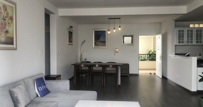 cho thue can ho canh vien 1 3 810x430 - Cho thuê căn hộ Cảnh Viên 1. DT 124m2 Nhà đẹp 3 Phòng ngủ-2wc- Nội thất đầy đủ- Giá thuê 1.100 USD/Tháng