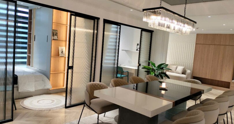 khong gian phong an sang trong 810x430 - Bán gấp căn hộ 3pn block C chung cư Happy Valley Quận 7 T2/2025
