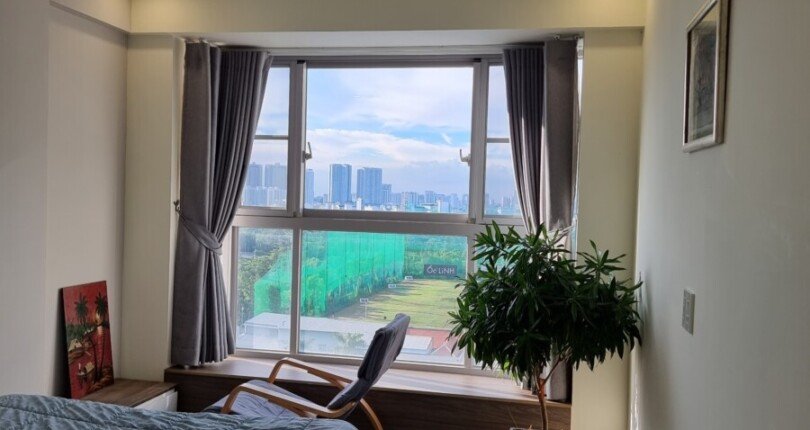 phong ngu can ho ban 9 810x430 - Cần cho thuê căn hộ chung cư Scenic Valley 1, 03pn, giá 1.100usd/tháng, đầy đủ nội thất.
