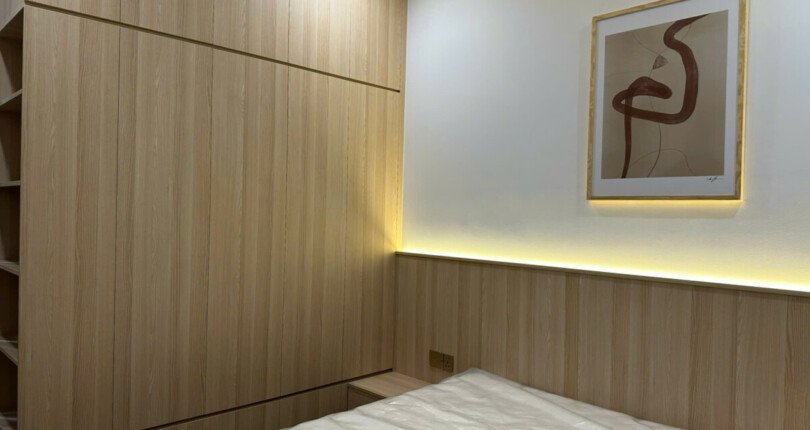 phong ngu can ho cho thue 10 810x430 - Cho thuê căn hộ chung cư Acsentia, 01pn, giá 21tr/tháng, nhà đẹp, đầy đủ nội thất.