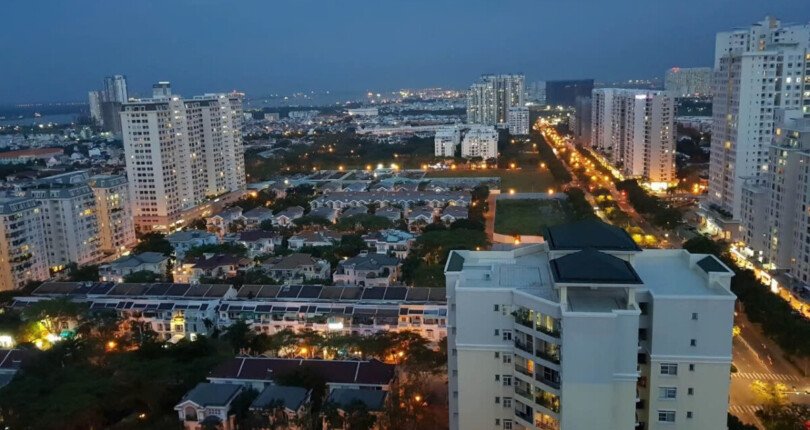 view can ho ban 2 810x430 - Giá mua bán căn hộ 2pn chung cư The Grande M5 Phú Mỹ Hưng Quận 7 T2/2025