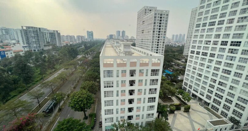 view can ho ban 3 810x430 - Bán gấp căn hộ Happy Valley 135m2, lầu cao, giá 9 tỷ rẻ nhất thị trường