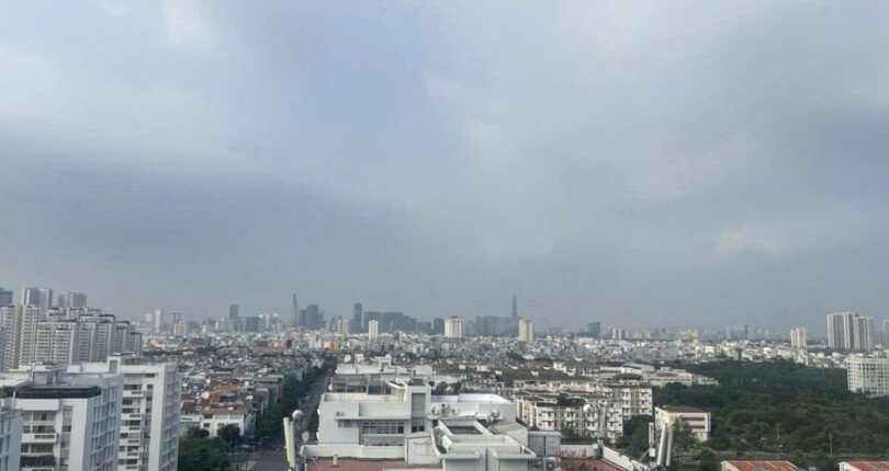 view toan canh khu do thi phu my hung va trung tam thanh pho 810x430 - Giá mua bán căn hộ Penthouse 3pn chung cư Park View Quận 7 t2/2025