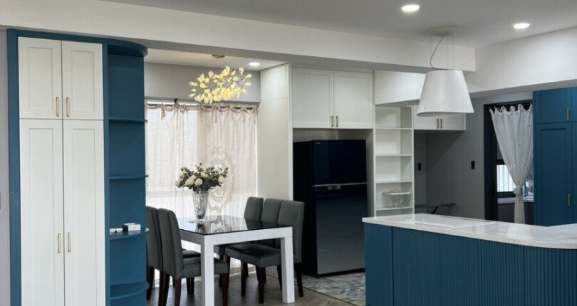 ban can ho garden court 2 9 810x430 - Cần Bán căn hộ Garden Court 2. DT 141m2- Nhà rất đẹp- View bến du thuyền-3 Phòng-2wc- Giá 14.5 Tỷ